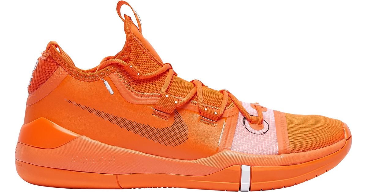 orange basketball sneakers
