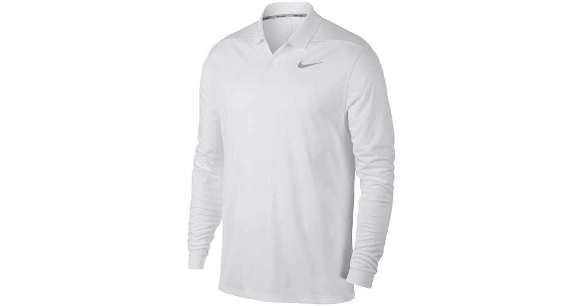 long sleeve dri fit polo
