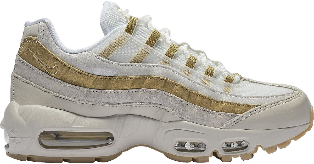 Nike Womens Air Max 95 Sneakers BlackMetallic Golden Metallic Silvern Nike Womens Air Max 95 Sneakers BlackMetallic Golden Metallic Silvern