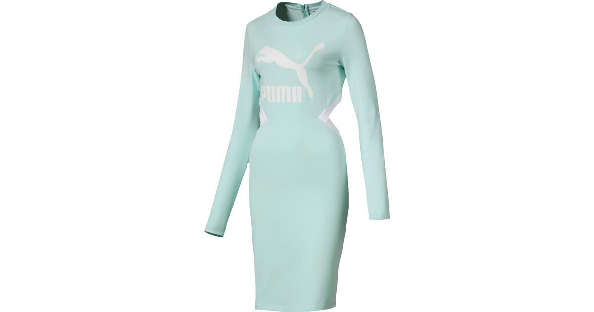 puma long sleeve dress