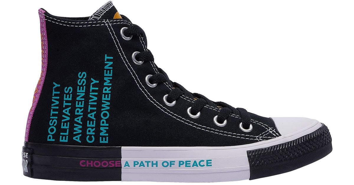 converse peace shoes