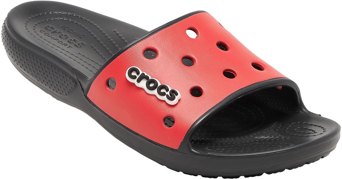 red croc slides