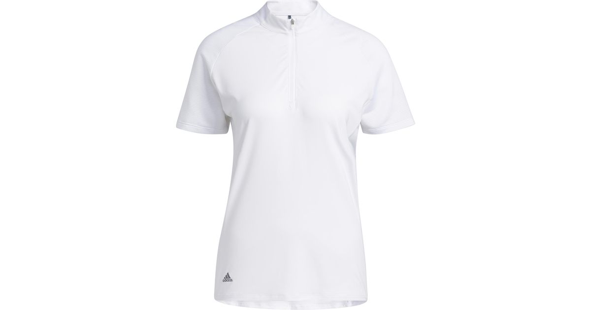 mock neck polo golf shirt