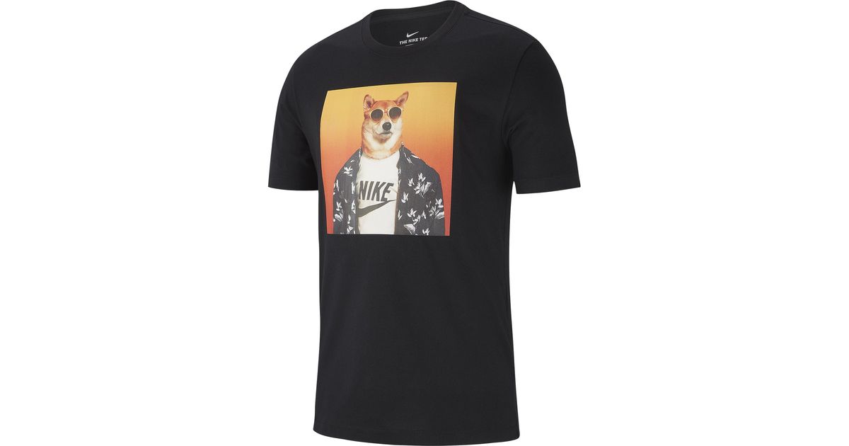 nike menswear dog t shirt
