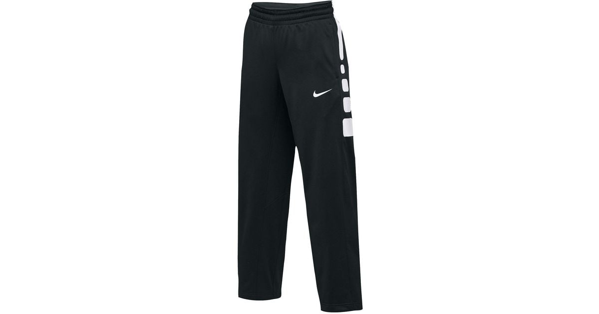 Nike Fleece Team Elite Stripe Pants in 