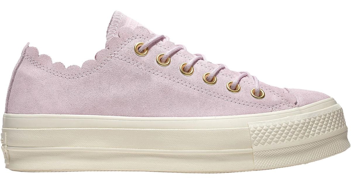 converse chuck taylor all star lift frilly thrills ox