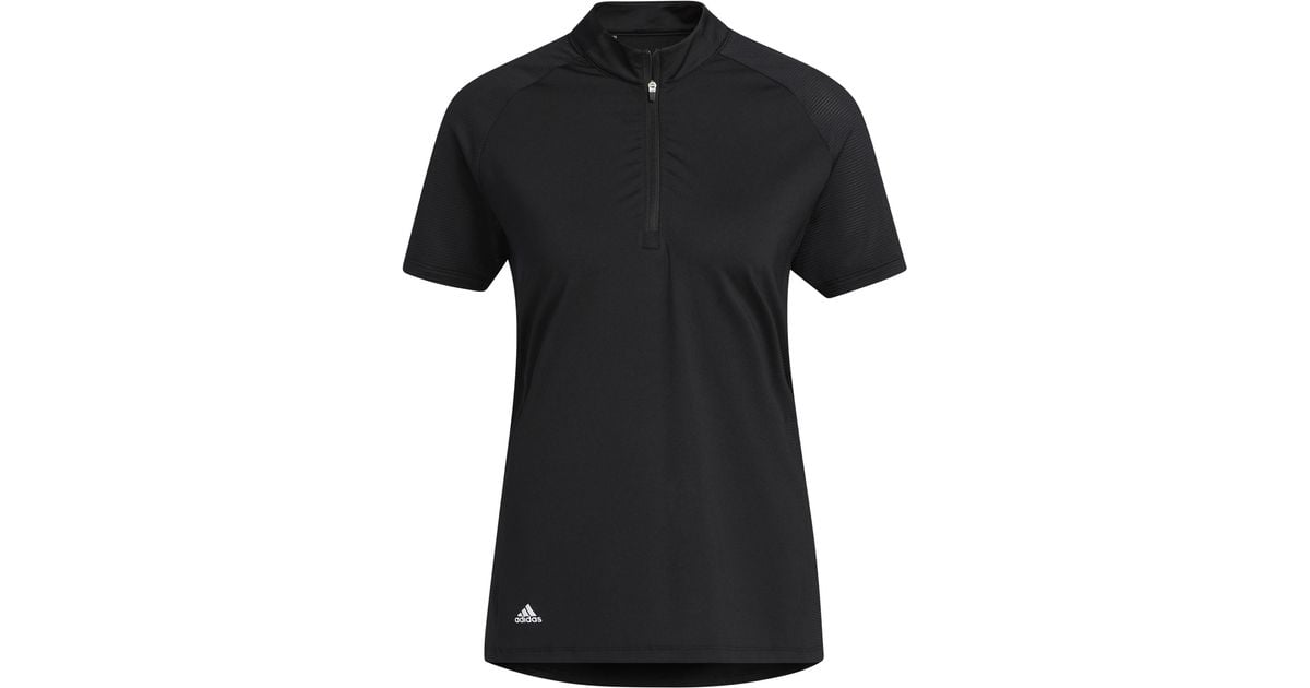 mock neck polo golf shirt
