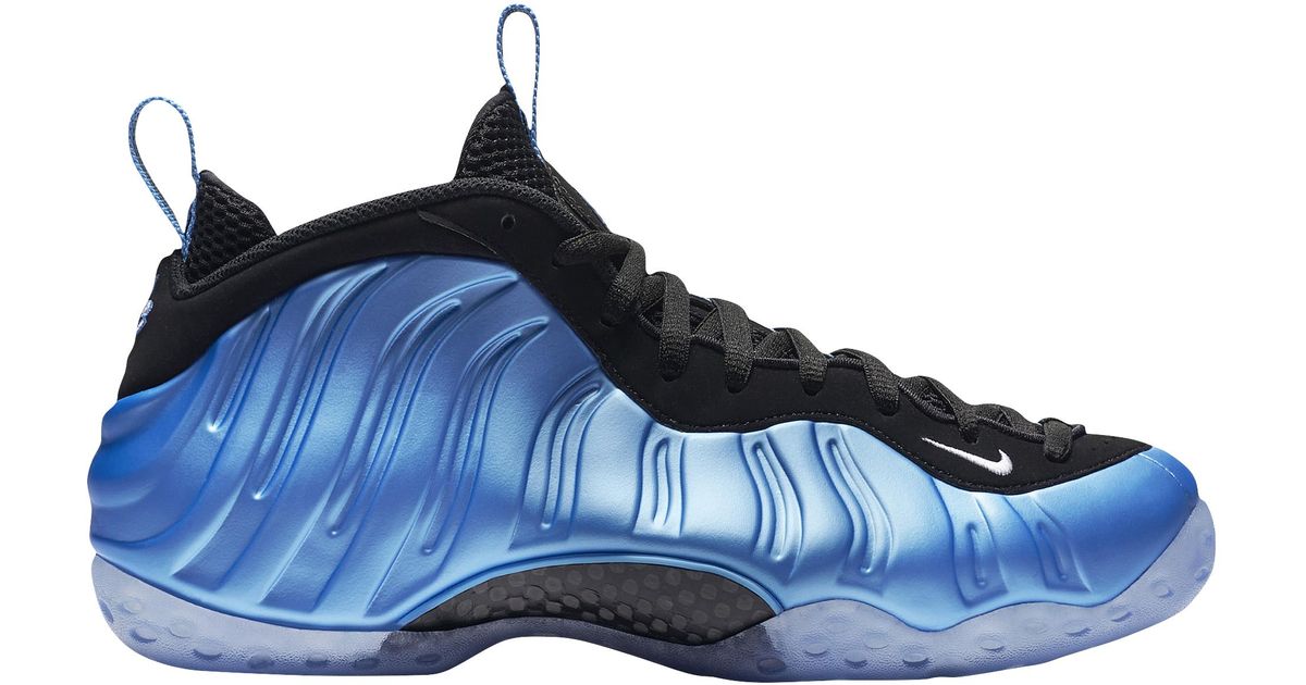 white gold and blue foamposites