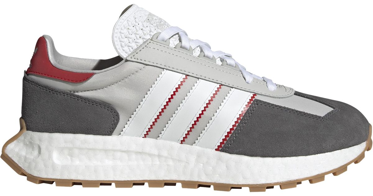 adidas Suede Retropy E5 in Grey/White/Grey (Gray) for Men - Lyst