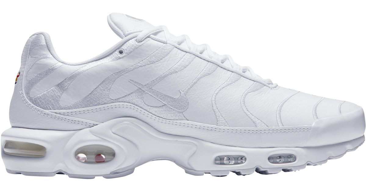 Air max plus leather white Outlet