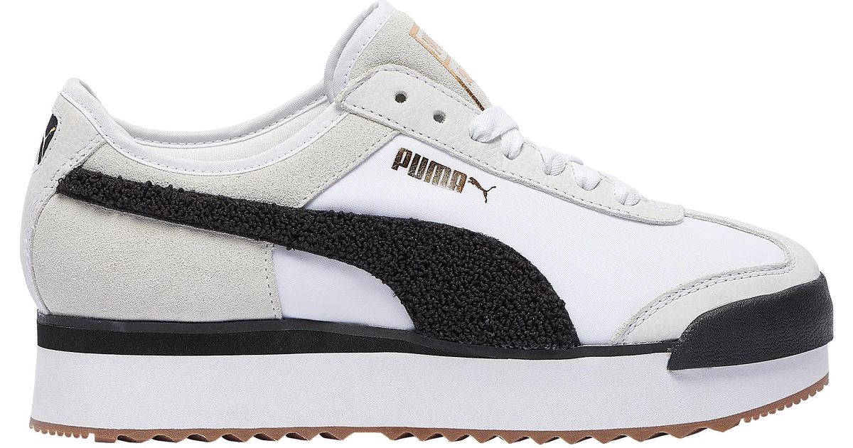 puma roma amor trainers in white