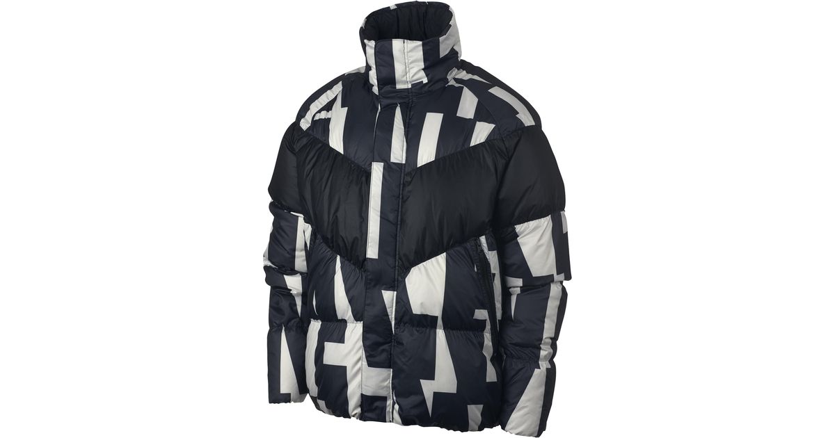 nike down fill aop jacket