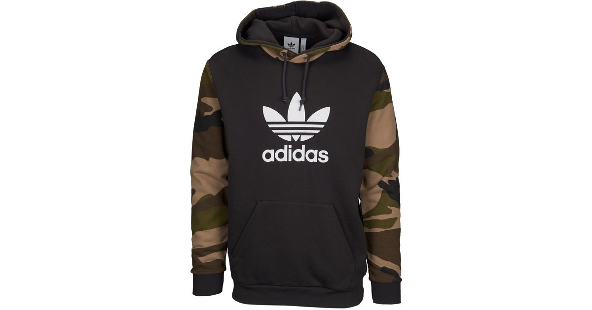 adidas originals camo trefoil hoodie