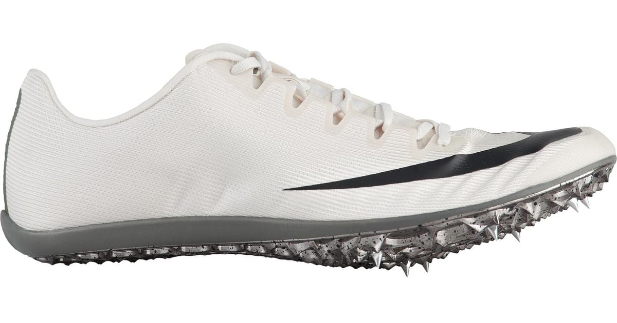 Nike Zoom 400 Sprint Spikes in White 