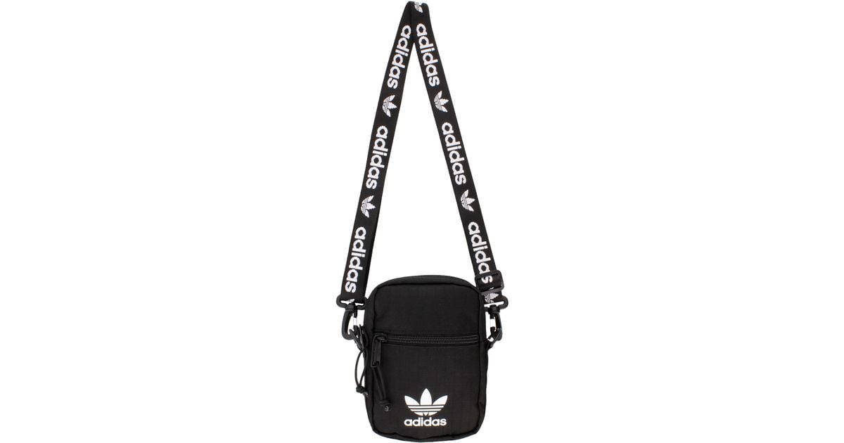 adidas shoulder bag white