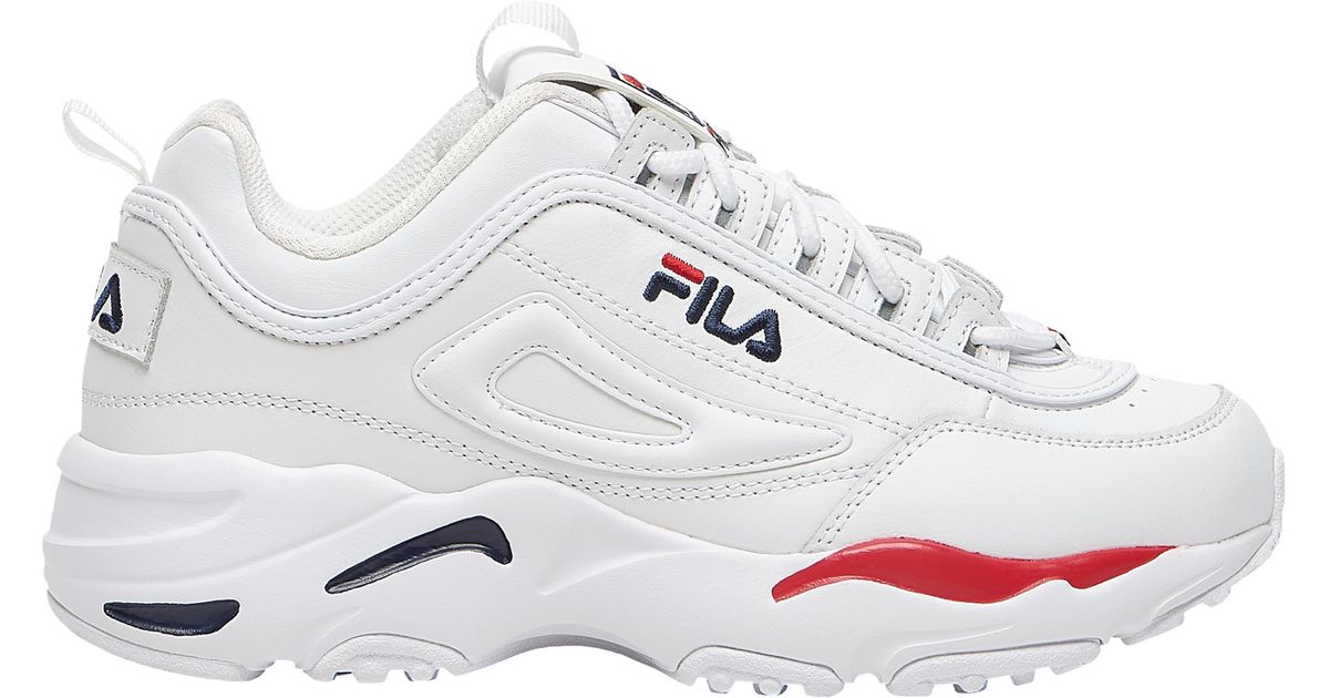 Fila Suede Disruptor Ii X Ray Tracer in White/Navy/Red (White) - Lyst