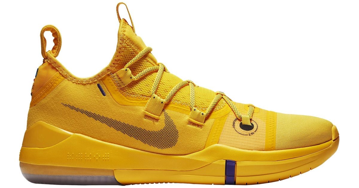 kobe sneakers yellow