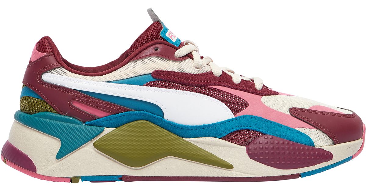 PUMA Rubber Rs-x3 in Tan/Burgundy/Blue (Blue) for Men - Lyst