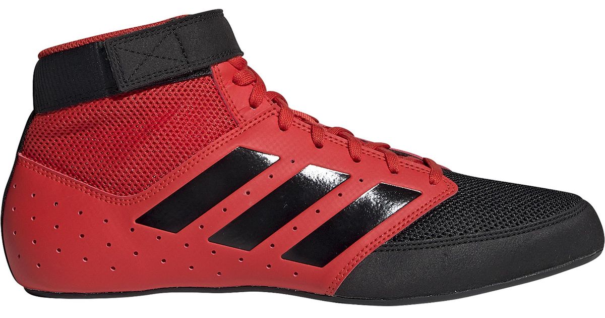 adidas red sole shoe