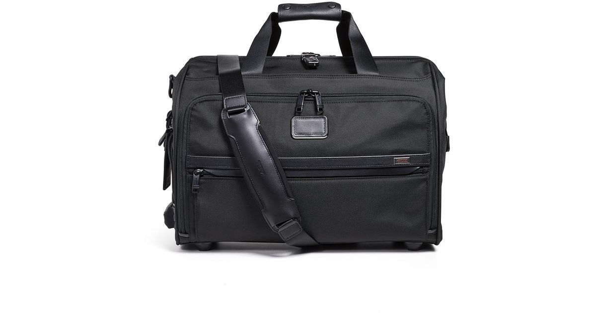 tumi alpha 2 framed soft duffel