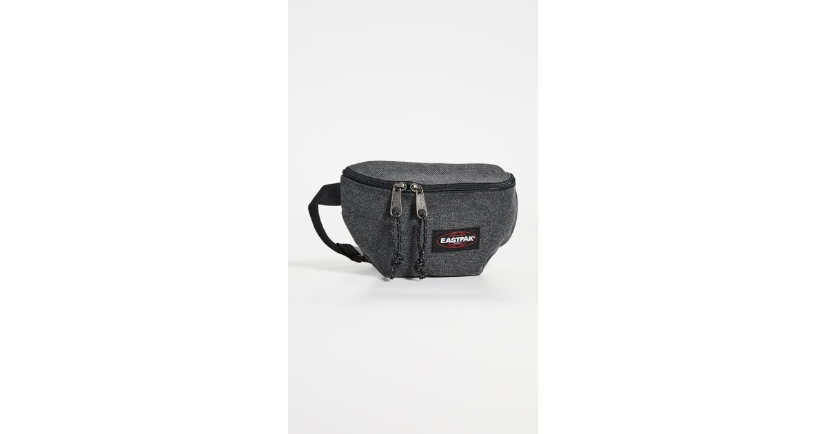 eastpak springer black denim