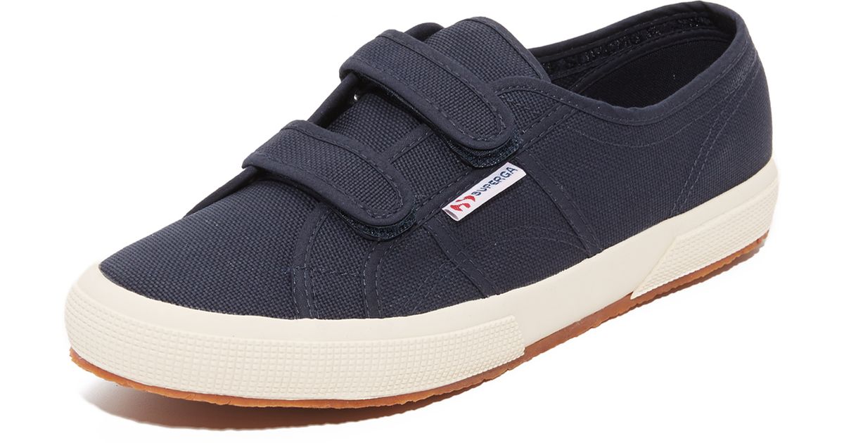 superga velcro platform