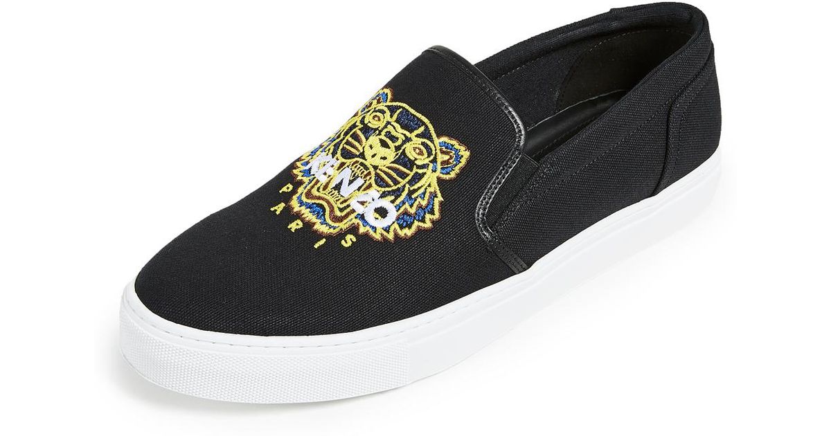 kenzo k skate slip on