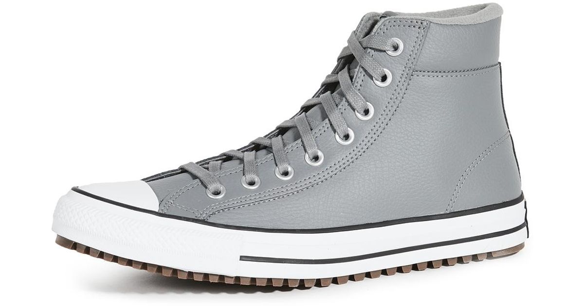 converse black & white all star boot pc hi trainers