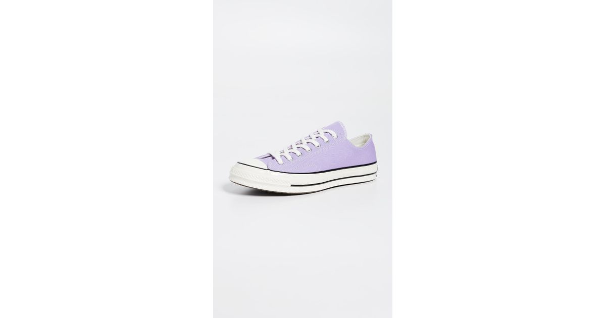 washed lilac converse