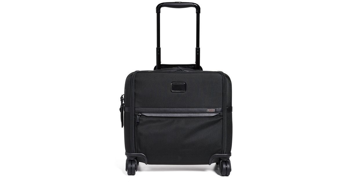 tumi 4 wheeled briefcase
