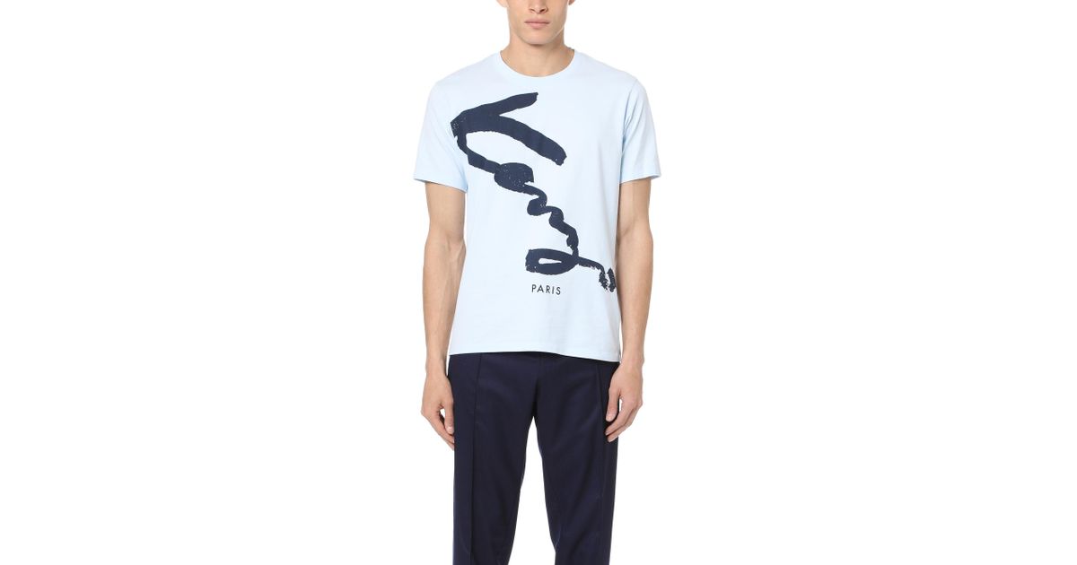 kenzo signature t shirt