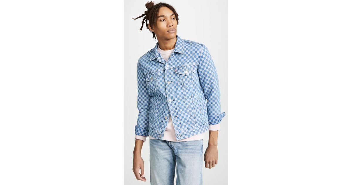 levis checkmate denim jacket
