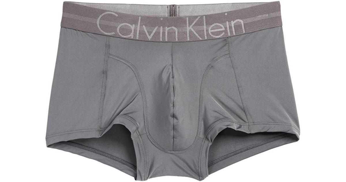 calvin klein focused fit low rise trunk