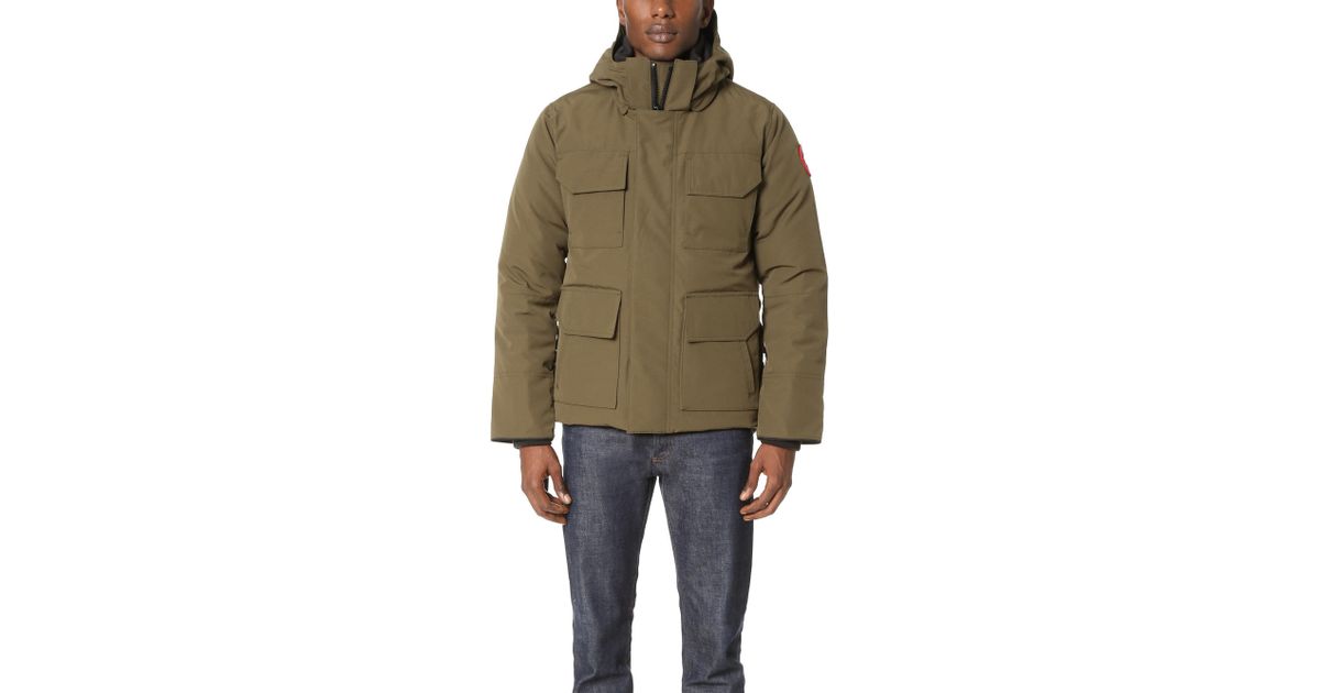 canada goose maitland military green