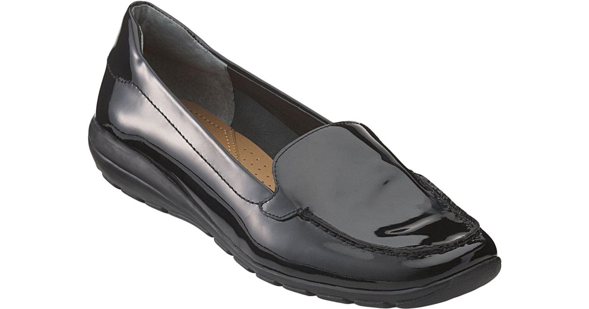 easy spirit leather flats