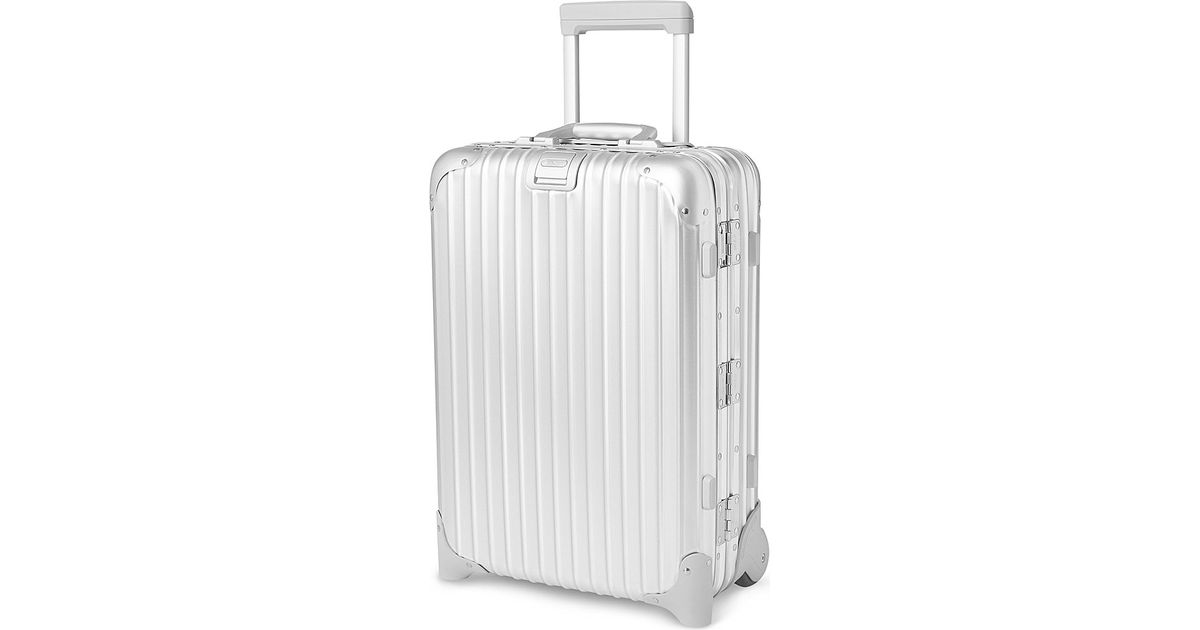 RIMOWA Topas Two-wheel Cabin Case 55cm in Metallic