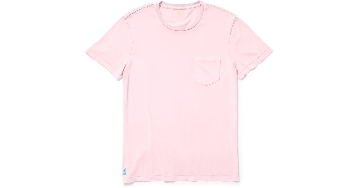 Pink Pocket Tee Factory Sale, 46% OFF 