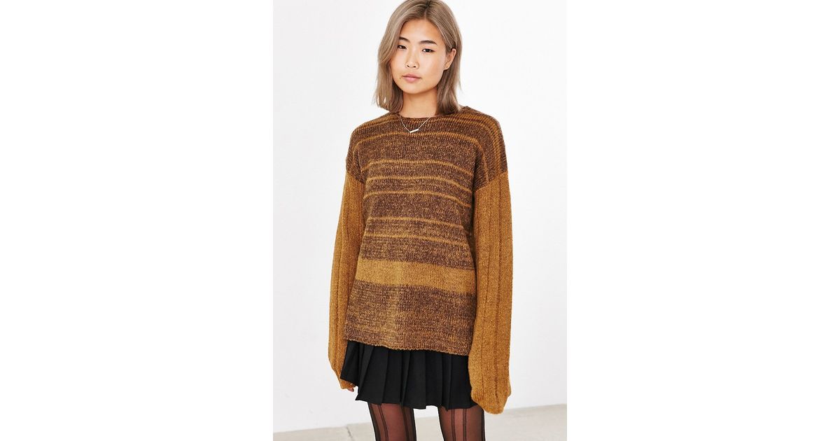 unif brown sweater