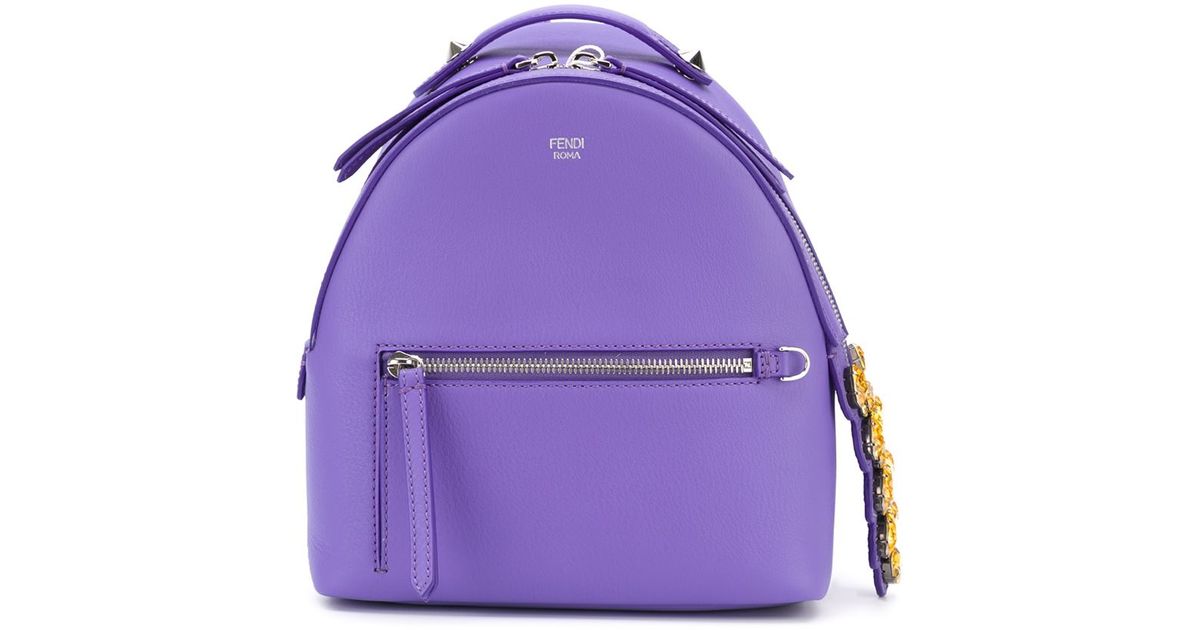 purple small backpack