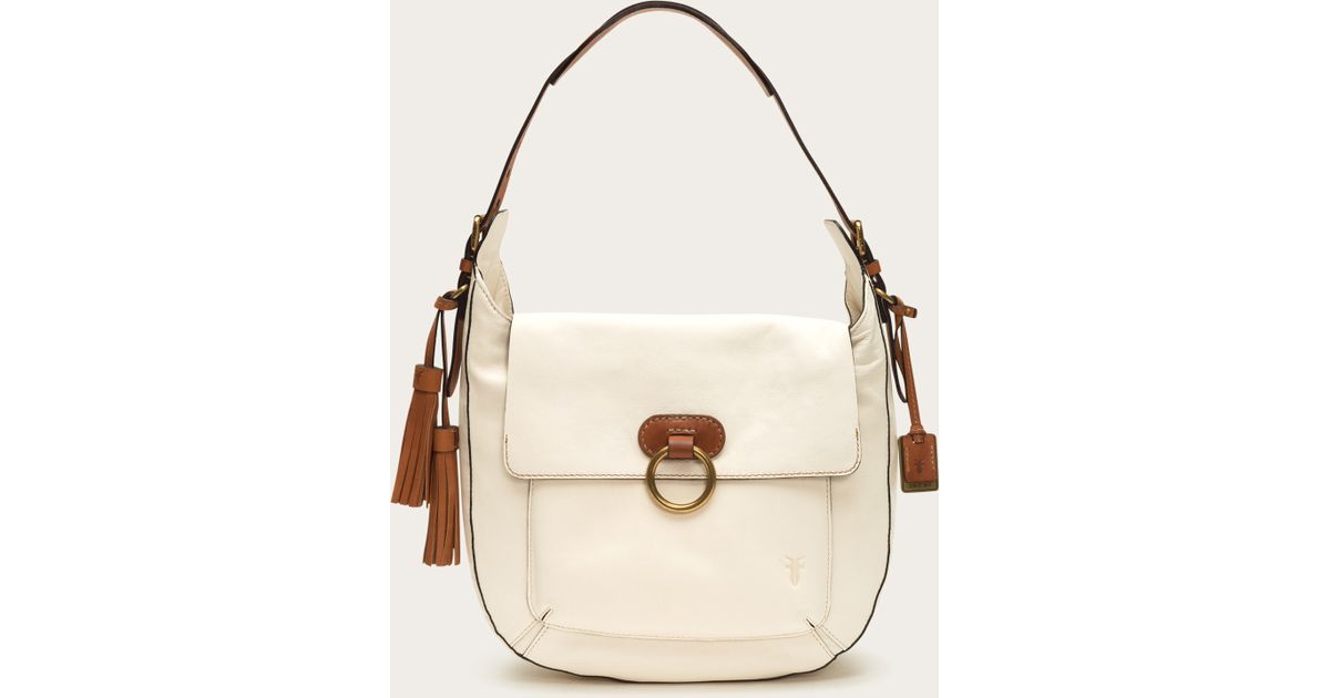 frye leather ring hobo