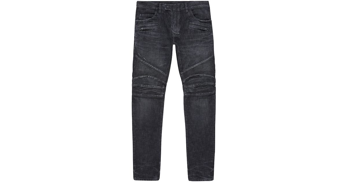 biker jeans straight fit