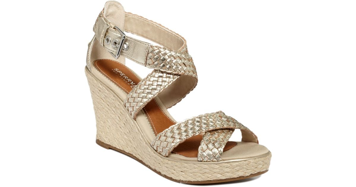 sperry top sider wedges