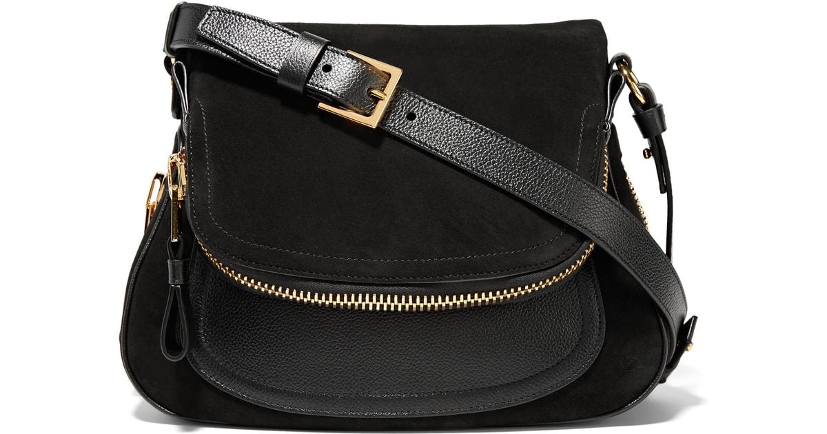 Buy Tom Ford Jennifer Shoulder Bag NM Leather Medium Black 2861104