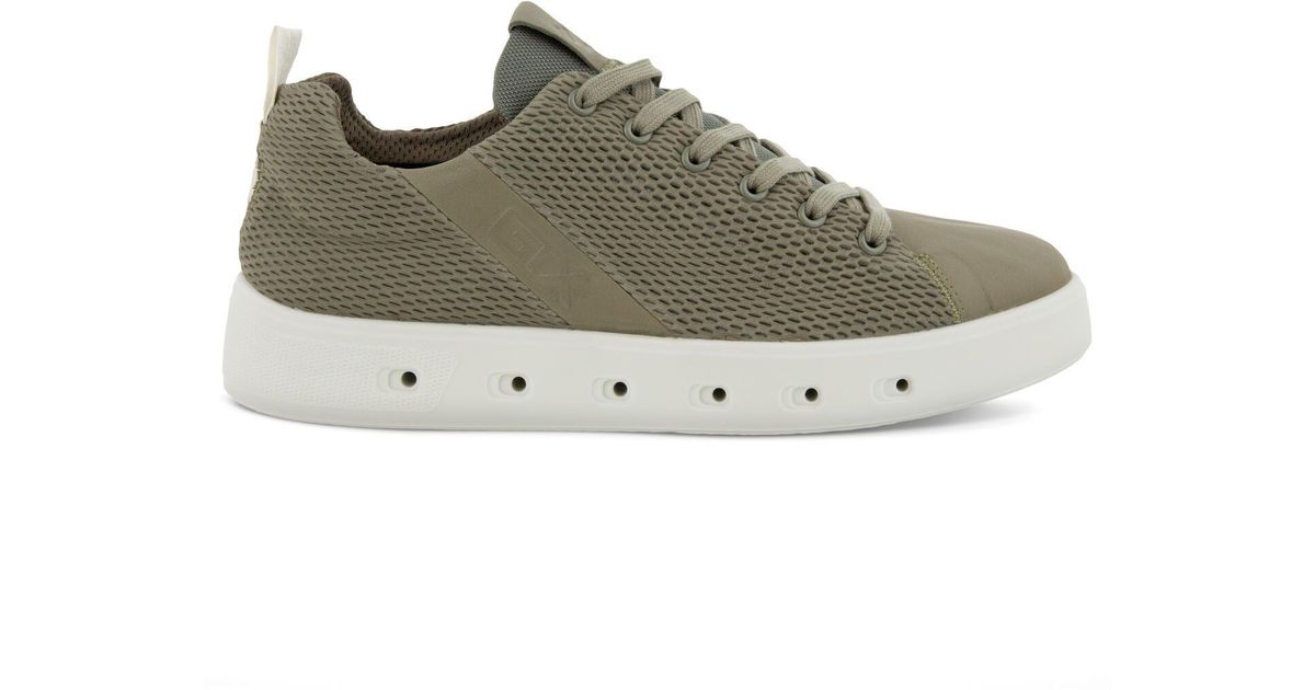 Ecco street 720 gtx sneaker adult size in green for men lyst