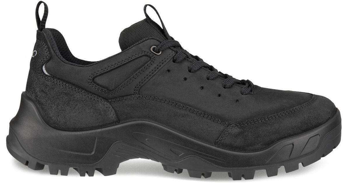 Ecco Offroad Lace-up Shoe Size in Black for Men | Lyst