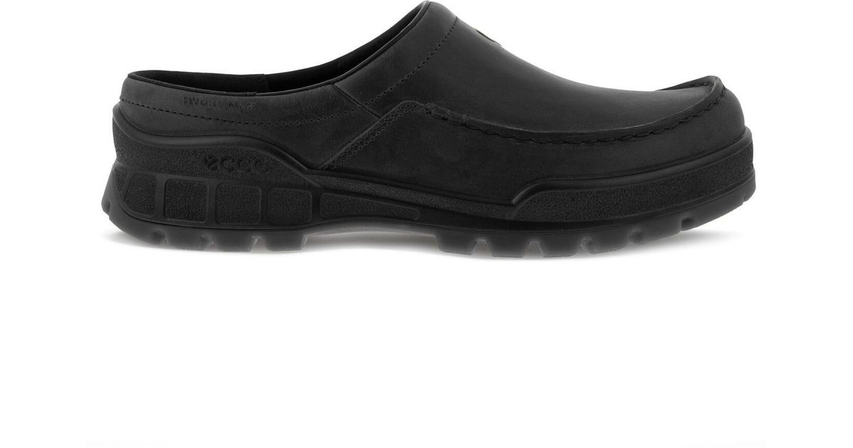 Ecco Track 25 Moc Toe Clog Size in Black Lyst