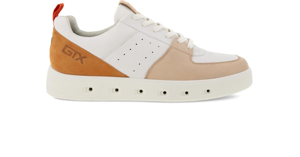 Ecco street 720 gtx sneaker size in white for men lyst
