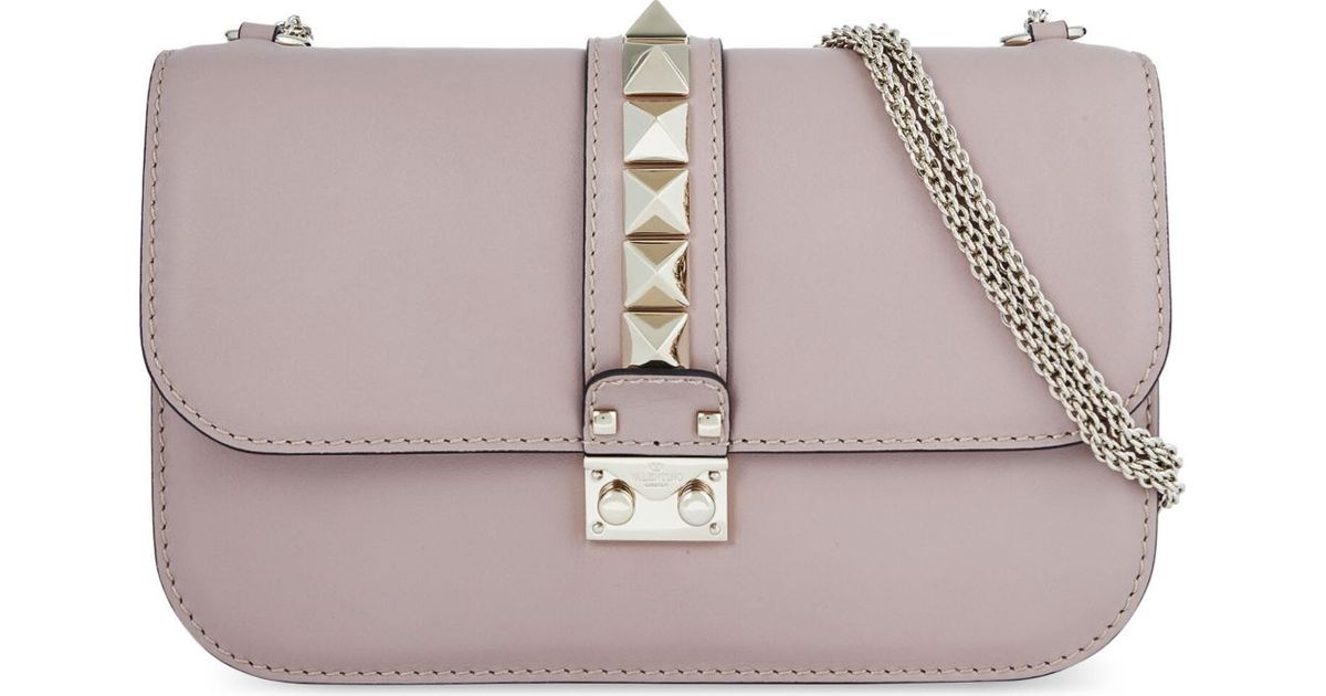 valentino gold studded bag