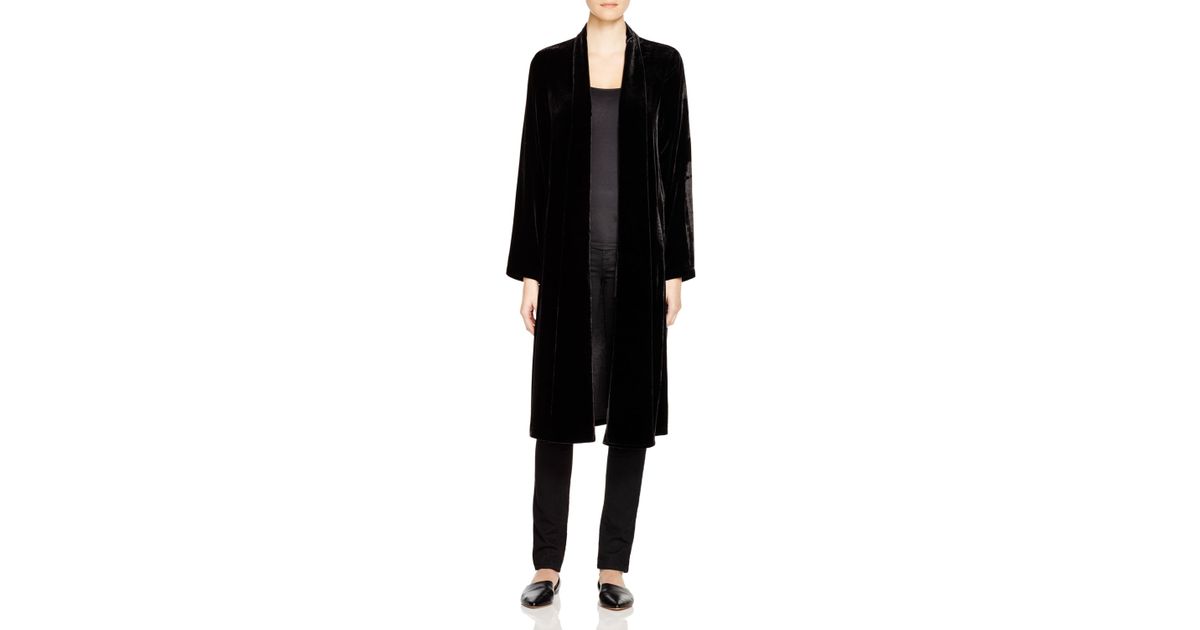 eileen fisher velvet jacket sale