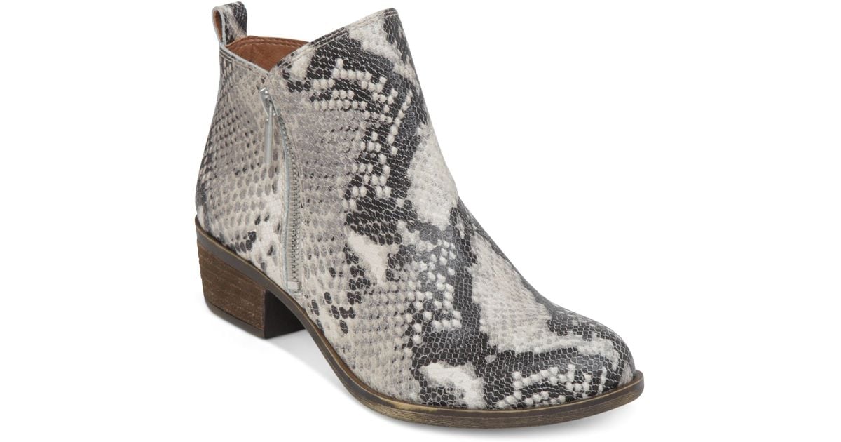 leopard print booties lucky brand